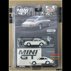 Mini GT - 1:64 - 1963 Porsche 901 - Ivory - MiJo Exclusives