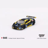 Mini GT - 1:64 - Lamborghini Huracan GT3 EVO #4 2022 Macau GP - Macau GT Cup 3rd Place - MiJo Exclusives