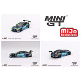 Mini GT - 1:64 - BMW M4 GT3 #97 Turner Motorsport IMSA 2023 Laguna Seca GTD 2nd Place - Blue/Black - MiJo Exclusives