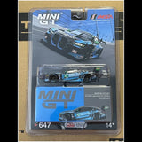 Mini GT - 1:64 - BMW M4 GT3 #97 Turner Motorsport IMSA 2023 Laguna Seca GTD 2nd Place - Blue/Black - MiJo Exclusives