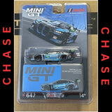 [CHASE] Mini GT - 1:64 - BMW M4 GT3 #97 Turner Motorsport IMSA 2023 Laguna Seca GTD 2nd Place - Blue/Black - MiJo Exclusives