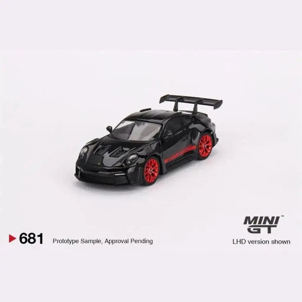Porsche 911 (992) GT3 RS (Black with Pyro Red) - MiJo Exclusives