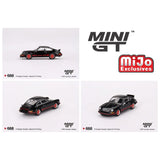 Mini GT - 1:64 - Porsche 911 Carrera RS 2.7 (Black with Red Livery) - MiJo Exclusives