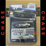 [CHASE] Mini GT - 1:64 - Nissan Skyline GT-R (R34) Tommykaira R-z Millenium - Jade - MiJo Exclusives