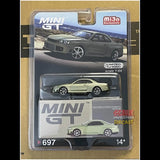 Mini GT - 1:64 - Nissan Skyline GT-R (R34) Tommykaira R-z Millenium - Jade - MiJo Exclusives