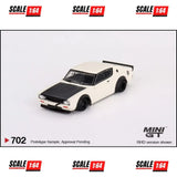 Mini GT - 1:64 - Nissan Skyline Kenmeri Liberty Walk (White) - MiJo Exclusives