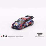 Mini GT - 1:64 - Hyundai i20 N - Rally1 2023 Rally MonteCarlo 3rd Place #11 - MiJo Exclusives