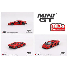 Mini GT - 1:64 - Lamborghini Countach LPI 800-4 - Rosso Mars - MiJo Exclusives