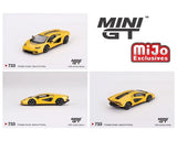 Mini GT - 1:64 - Lamborghini Countach LPI 800-4 (New Giallo Orion) - MiJo Exclusives