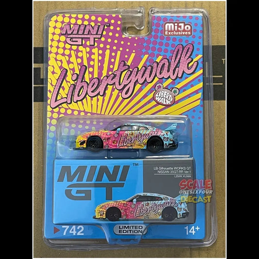 Mini GT - 1:64 - LB-Silhouette WORKS GT NISSAN 35GT-RR Ver.1 LBWK KUMA - MiJo Exclusives