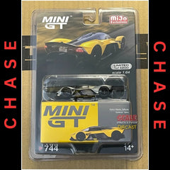 [CHASE] Mini GT - 1:64 - Aston Martin Valkyrie - Sunburst Yellow - MiJo Exclusives