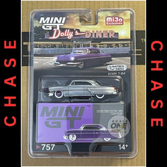 [CHASE] Mini GT - 1:64 - Lincoln Capri Hot Rod 1954 - Purple Metallic - MiJo Exclusives