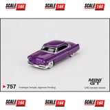 Mini GT - 1:64 - Lincoln Capri Hot Rod 1954 - Purple Metallic - MiJo Exclusives