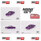 Mini GT - 1:64 - Lincoln Capri Hot Rod 1954 - Purple Metallic - MiJo Exclusives