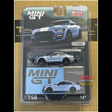 Mini GT - 1:64 - Ford Mustang Shelby GT500 Heritage Edition - Blue - MiJo Exclusives