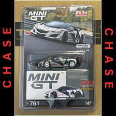 [CHASE] Mini GT - 1:64 - Honda NSX GT3 EVO AlphaTauri Yuki Tsunoda 2023 Red Bull Formula Nurburgring - MiJo Exclusives