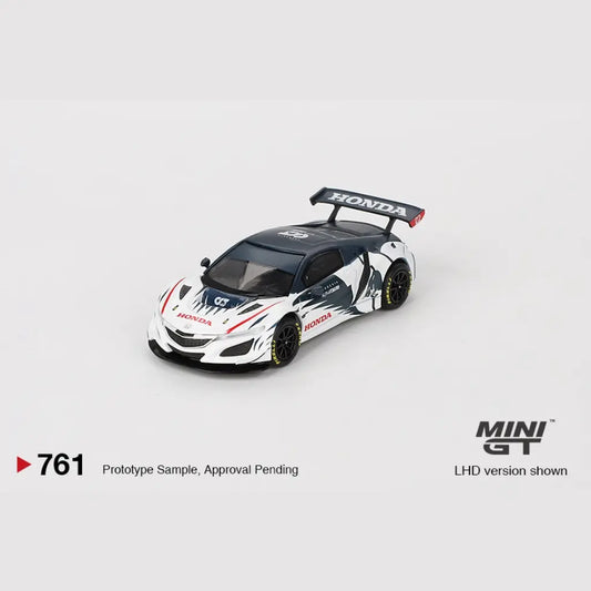 Mini GT - 1:64 - Honda NSX GT3 EVO AlphaTauri Yuki Tsunoda 2023 Red Bull Formula Nurburgring - MiJo Exclusives