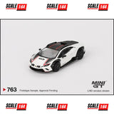 (PRE-ORDER) Mini GT - 1:64 - Lamborghini Huracán Sterrato - Bianco Asopo - MiJo Exclusives