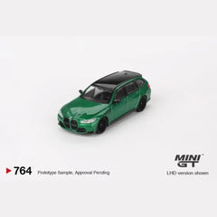 Mini GT - 1:64 - BMW M3 Competition Touring Isle of Man - Green Metallic - MiJo Exclusives