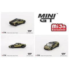 Mini GT - 1:64 - Lamborghini Huracán Sterrato - Verde Gea Matt