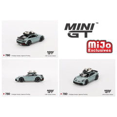 Mini GT - 1:64 - Porsche 911 Dakar - Shade Green Metallic