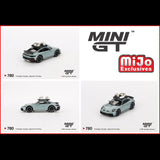 (PRE-ORDER) Mini GT - 1:64 - Porsche 911 Dakar - Shade Green Metallic