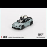 (PRE-ORDER) Mini GT - 1:64 - Porsche 911 Dakar - Shade Green Metallic