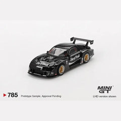 Mini GT - 1:64 - MAZDA RX-7 LB-Super Silhouette - Liberty Walk Black