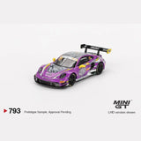 Mini GT - 1:64 - Porsche 911 GT3 R #27 HubAuto Racing 2023 FIA GT World Cup 70th Macau Grand Prix