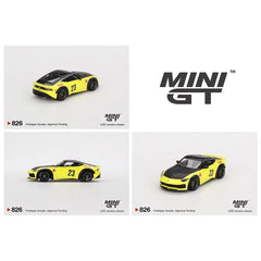 Mini GT - 1:64 - Nissan Z LB-NATION WORKS - Ikazuchi Yellow - LHD