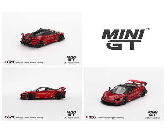 Mini GT - 1:64 - McLaren 720S LB-Works - Gem Red - LHD