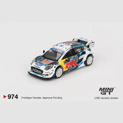 (PRE-ORDER) Mini GT - 1:64 - Ford Puma Rally1 #13 M-Sport Ford WRT 2024 Rally Monte Carlo