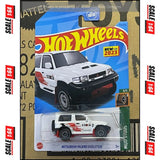 Hot Wheels - Mitsubishi Pajero Evolution (White) - Mainline (Mud Studs) 175/250 *FIRST EDITION*