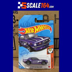 Hot Wheels - '67 Ford Mustang Coupe (Purple) - Mainline (Muscle Mania) 192/250