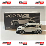 Pop Race - 1:64 - Toyota GR Yaris Pandem (White)