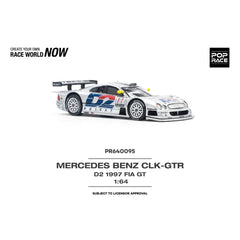 Pop Race - 1:64 - Mercedes-Benz CLK AMG GTR 1997 FIA GT D2 PRIVAT