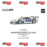 (PRE-ORDER) Pop Race - 1:64 - Mercedes-Benz CLK AMG GTR 1997 FIA GT D2 PRIVAT