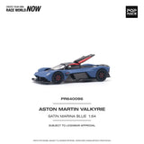 (PRE-ORDER) Pop Race - 1:64 - Aston Martin Valkyrie - Satin Marina Blue