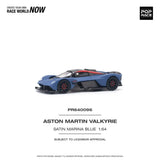 (PRE-ORDER) Pop Race - 1:64 - Aston Martin Valkyrie - Satin Marina Blue