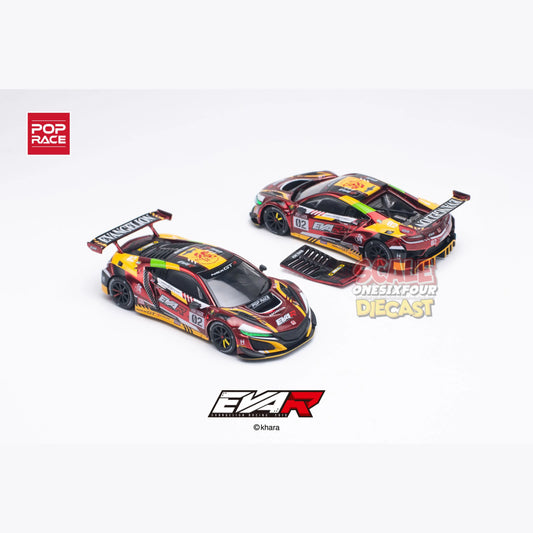 Pop Race - 1:64 - Honda NSX GT3 EVO22 EVA RT Production Model 02