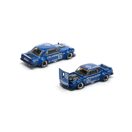 (PRE-ORDER) Pop Race - 1:64 - SKYLINE GT-R V8 DRIFT (HAKOSUKA) - CALSONIC