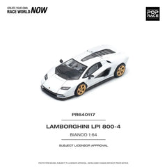 Pop Race - 1:64 - Lamborghini Countach LPI 800-4 - Bianco Siderale