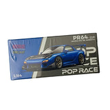 Pop Race - 1:64 - Mazda RX-7 (FD3S) RE-AMEMIYA WIDEBODY METALLIC BLUE