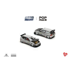 (PRE-ORDER) [CHASE] Pop Race x Enigma - 1:64 - Pandem Civic EG6 v1.5 MOONEYES