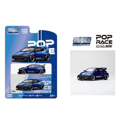 Pop Race x Enigma - 1:64 - PANDEM GR-Yaris (Metallic Blue)