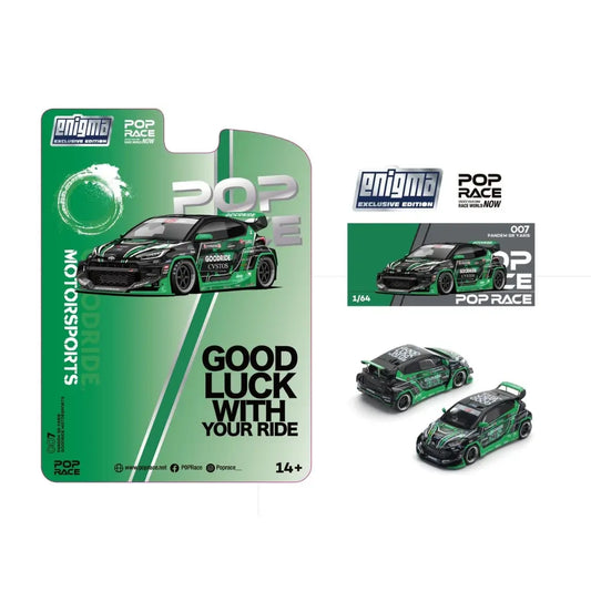 [PRE-ORDER] Pop Race x Enigma - 1:64 - PANDEM GR Yaris - Goodride Motorsports