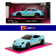 Jada - 1:24 - Porsche 911 Turbo (977) - Pink Slips