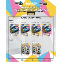 Tarmac Works - 1:64 - Audi R8 LMS GT3 Evo II Macau GT Cup - FIA GT World Cup 2023 - Race Version Uno Racing Adderly Fong Model Car + Trading Cards Combo Set - Hobby64