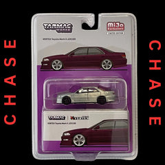 [CHASE] Tarmac Works - 1:64 - VERTEX Toyota Mark II JZX100 - Purple - MiJo Exclusives (Global64)