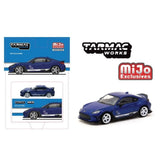 Tarmac Works - 1:64 - HKS Toyota GR86- Blue Metallic - MiJo Exclusives (Global64)